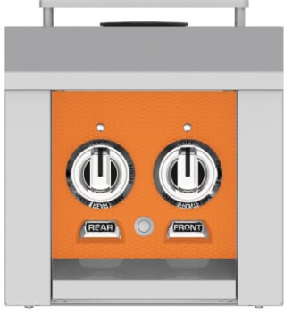Hestan AGB122NGOR 12 Inch Side Burner with 20,000 BTU for Hestan Built-In Grills - Orange