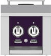 Hestan AGB122NGPP 12 Inch Side Burner with 20,000 BTU for Hestan Built-In Grills - Purple