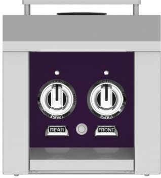 Hestan AGB122NGPP 12 Inch Side Burner with 20,000 BTU for Hestan Built-In Grills - Purple