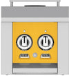 Hestan AGB122NGYW 12 Inch Side Burner with 20,000 BTU for Hestan Built-In Grills - Yellow