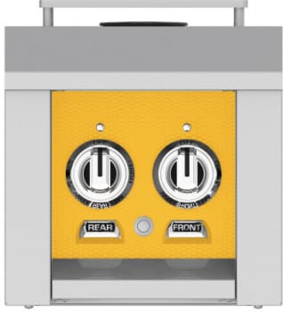 Hestan AGB122NGYW 12 Inch Side Burner with 20,000 BTU for Hestan Built-In Grills - Yellow