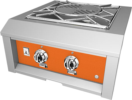 Hestan AGPB24LPOR 24 Inch Power Burner with Removable Drip Tray - Orange