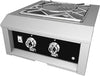 Hestan AGPB24LPBK 24 Inch Power Burner with Removable Drip Tray - Black