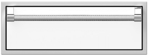 Hestan AGSR30WH 30 Inch Built-In Storage Drawer - White