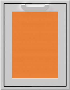 Hestan AGTRC20OR 20 Inch Trash and Recycle Center Storage Drawer - Orange