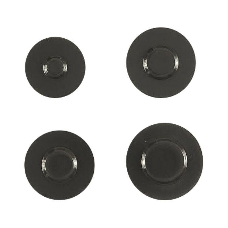 Amana Range - Oven/Stove Burner Cap Set (Black) AGR5844VDD2