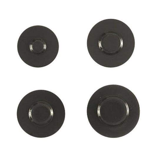 Amana Range - Oven/Stove Burner Cap Set (Black) AGR5844VDD2