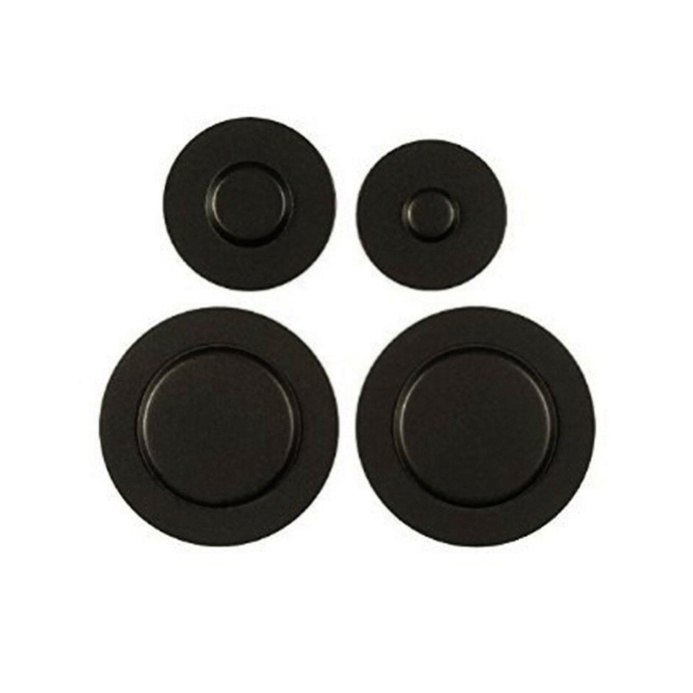 Amana Range - Oven/Stove Range Burner Cap Kit (Black) AGR6603SFB1