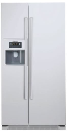 Bosch B20CS51SNW/02 20.2 Cu. Ft. Counter-Depth Side By Side Refrigerator