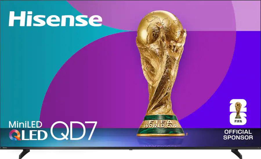 Hisense 85QD7QF 85-Inch QD7 Series Mini-LED ULED 4K UHD Smart Fire TV (Premium QLED Display)