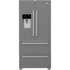 Blomberg 7293442782 34 Inch No-Frost Multi-Door Fridge Freezer - Gne60530Dx