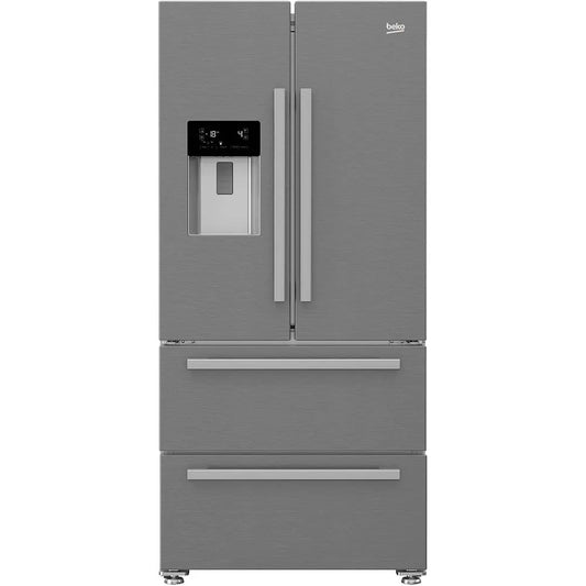 Blomberg 7293442782 34 Inch No-Frost Multi-Door Fridge Freezer - Gne60530Dx