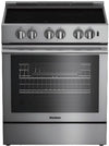 Blomberg 7732188007 30 Inch Slide-In Electronic Range with 4 Heating Elements, 5.7 cu.ft. Capacity, Convection Oven - Beru30422Ss