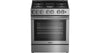 Blomberg 7732187947 30-Inch Dual Fuel Slide-In Range - Stainless Steel Gas Cooktop with Electric Convection Oven BDF30522SS