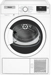 Blomberg 7188286030 24 Inch Electric Dryer with 4.1 Cu. Ft. Capacity, Ventless Heat Pump, Electronic LCD Digital Control - Dhp24400W