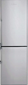 Blomberg 7282745585 24 Inch Counter Depth Bottom Freezer Refrigerator with Anti-bacterial Interior, Dual Evaporators, Energy Star Rated - BRFB1322SS