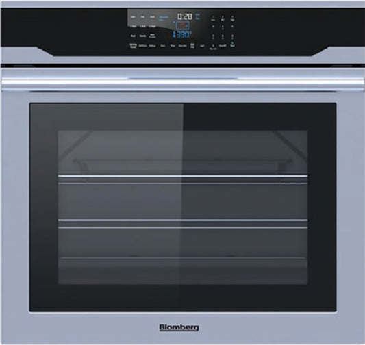 Blomberg 7735687909 30 Inch Single Electric Wall Oven with 5.7cu. ft. Oven Capacity, Convection Cooking, Self Clean - Bwos30200Ss