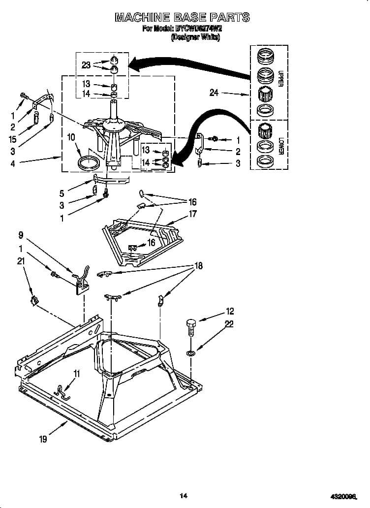 Whirlpool Suspension Spring WP63907