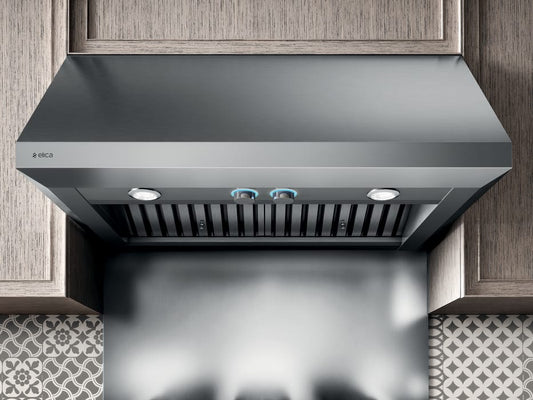 Elica ECL136S3 36 Inch Wall Mount Canopy Hood with Hush System, Heat Guard, 4 Blower Speeds