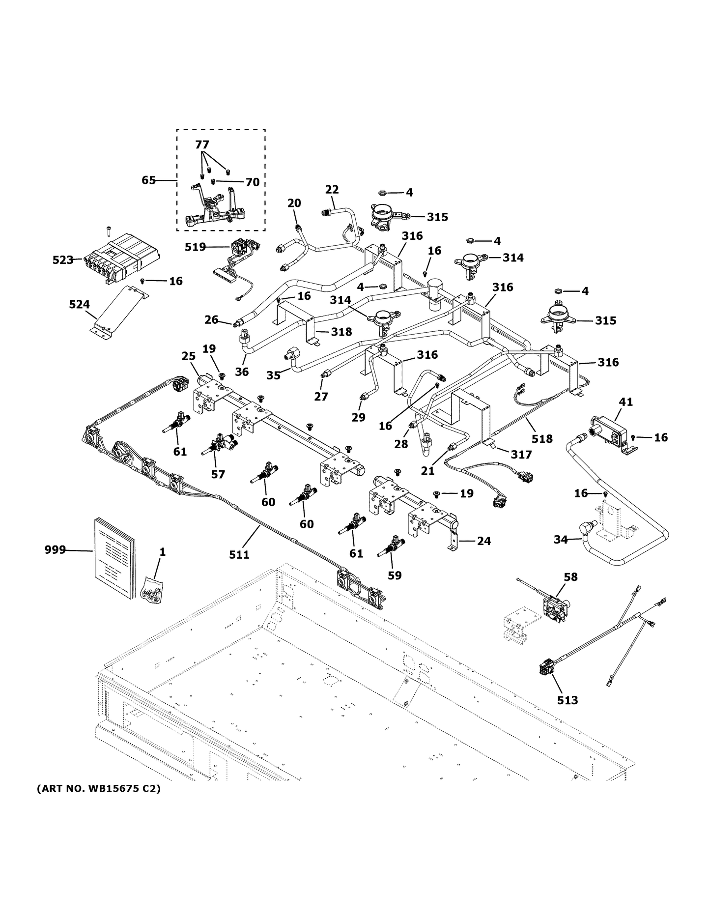 GE Conversion Kit WB28X40688