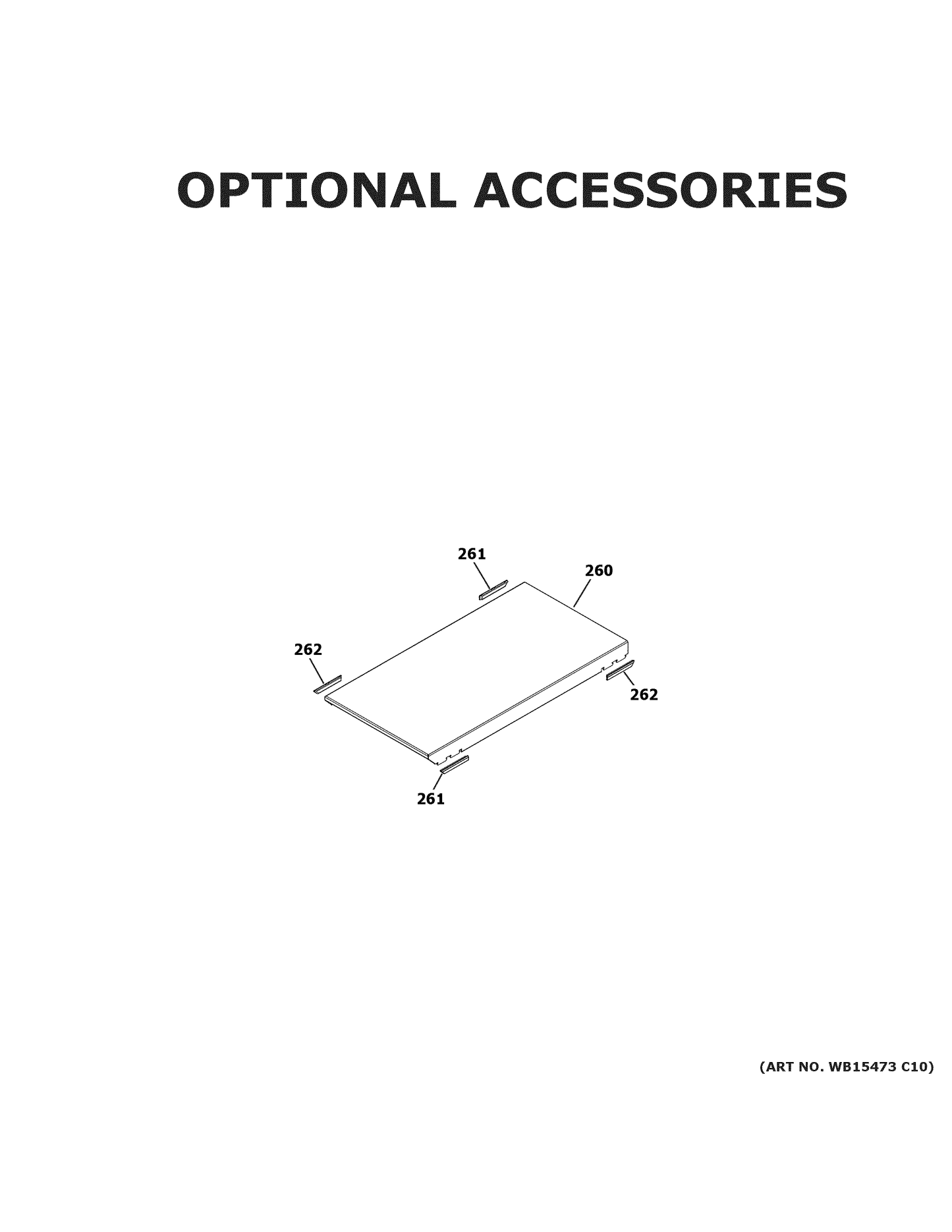 GE Griddle Cover Assembly WB34X39889