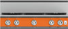 Hestan KRTS365LPOR 36 Inch Gas Smart Rangetop with 5 Sealed Burners - Orange