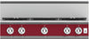 Hestan KRT365NGBG 36 Inch Gas Rangetop with 5 Sealed Burners- Burgundy