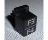 Blomberg Part# 1511220200 F3/F4 Function Button (Black) - Genuine OEM