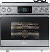Dacor DOP36M94DAS 36 Inch Freestanding Professional Dual Fuel Smart Range with 4 Sealed Burners