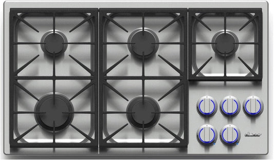 Dacor DYCT365GS/LP 36 Inch Gas Cooktop with 5 Sealed Burners