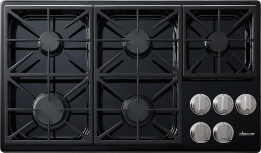 Dacor DYCT365GB/NG/H 36 Inch Gas Cooktop with 5 Sealed Burners