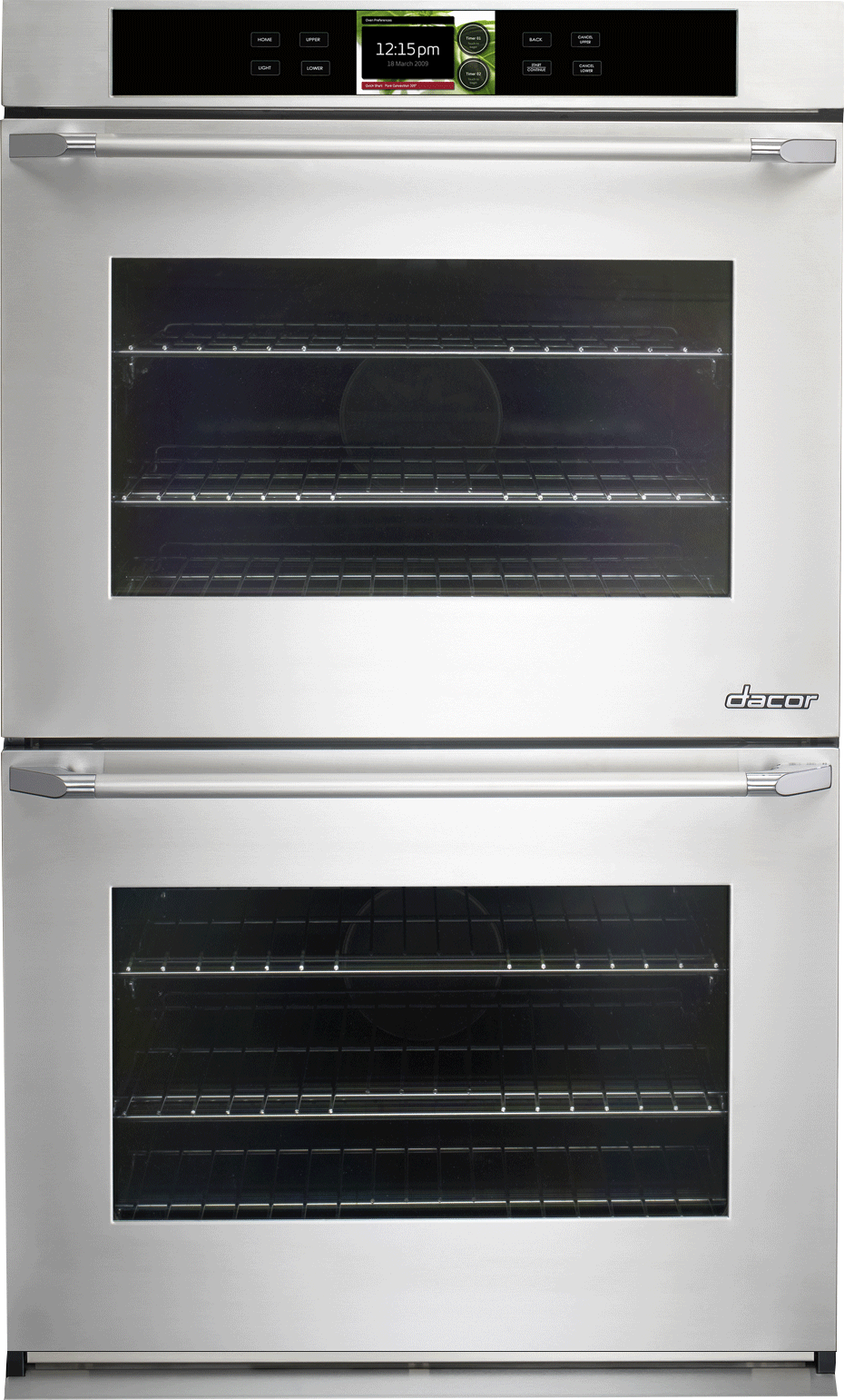 Dacor DYO230C 30 Inch Double Electric Wall Oven with 4.8 cu. ft. 4-Part Pure Convection Ovens