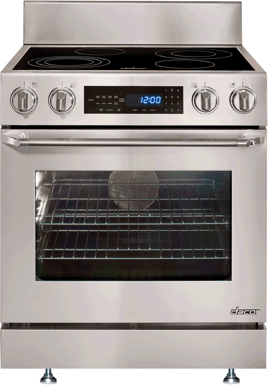 Dacor DR30ES 30 Inch Freestanding Electric Range with 4.8 cu. ft. Convection Oven