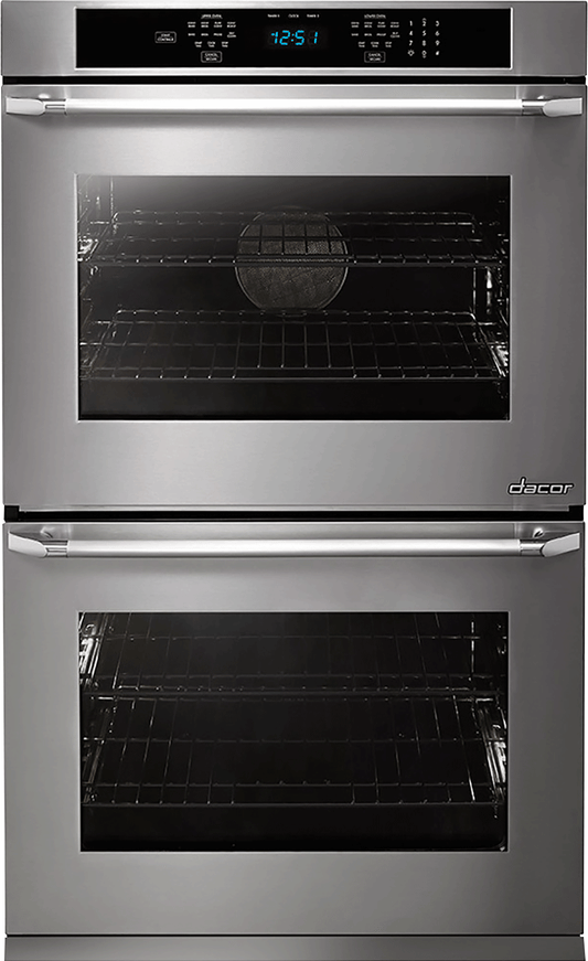 Dacor DTO227S/208V 27 Inch Double Electric Wall Oven with 4.5 cu. ft. Convection Ovens