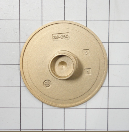 Samsung Part# DE81-06165A Service Top Cap Dual Brass - Genuine OEM