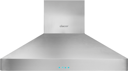Dacor DHW361 36 Inch Wall Mount Chimney Range Hood with 600 CFM Internal Blower