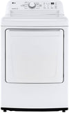 LG DLE7000W 27 Inch Electric Dryer with 7.3 Cu. Ft. Capacity, 8 Dryer Programs, Sensor Dry, Speed Dry, Wrinkle Care Option, FlowSenseâ„¢ Duct Clogging, and Energy Star Certified