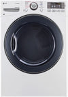 LG DLGX3571W 27 Inch Gas Dryer with TrueSteamâ„¢ Technology, SmartDiagnosisâ„¢, ReduceStaticâ„¢ Option, NFC Tag On, Wrinkle Care, Sensor Dry, 12 Drying Programs, 7.4 cu. ft. Capacity, Speed Dry and LoDecibelâ„¢ Quiet Operation: White