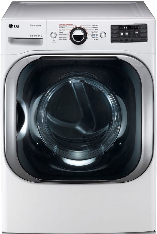 LG  DLEX8100W 9.0 Cu. Ft. 14-Cycle Electric Dryer