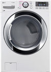 LG DLGX3371W 27 Inch 7.4 cu. ft. Gas Dryer with TruesteamÂ® Technology, NFC Tag On (Wi-Fi), EasyIronâ„¢, Wrinkle Care, ReduceStaticâ„¢ Option, Speed Dry, 10 Drying Programs, 5 Temperature Settings, Smart Diagnosisâ„¢, Sensor Dry and ENERGY STARÂ®: White