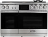 Dacor DOP48M86DAS 48 Inch Freestanding Professional Dual Fuel Smart Range with 6 Sealed Burners
