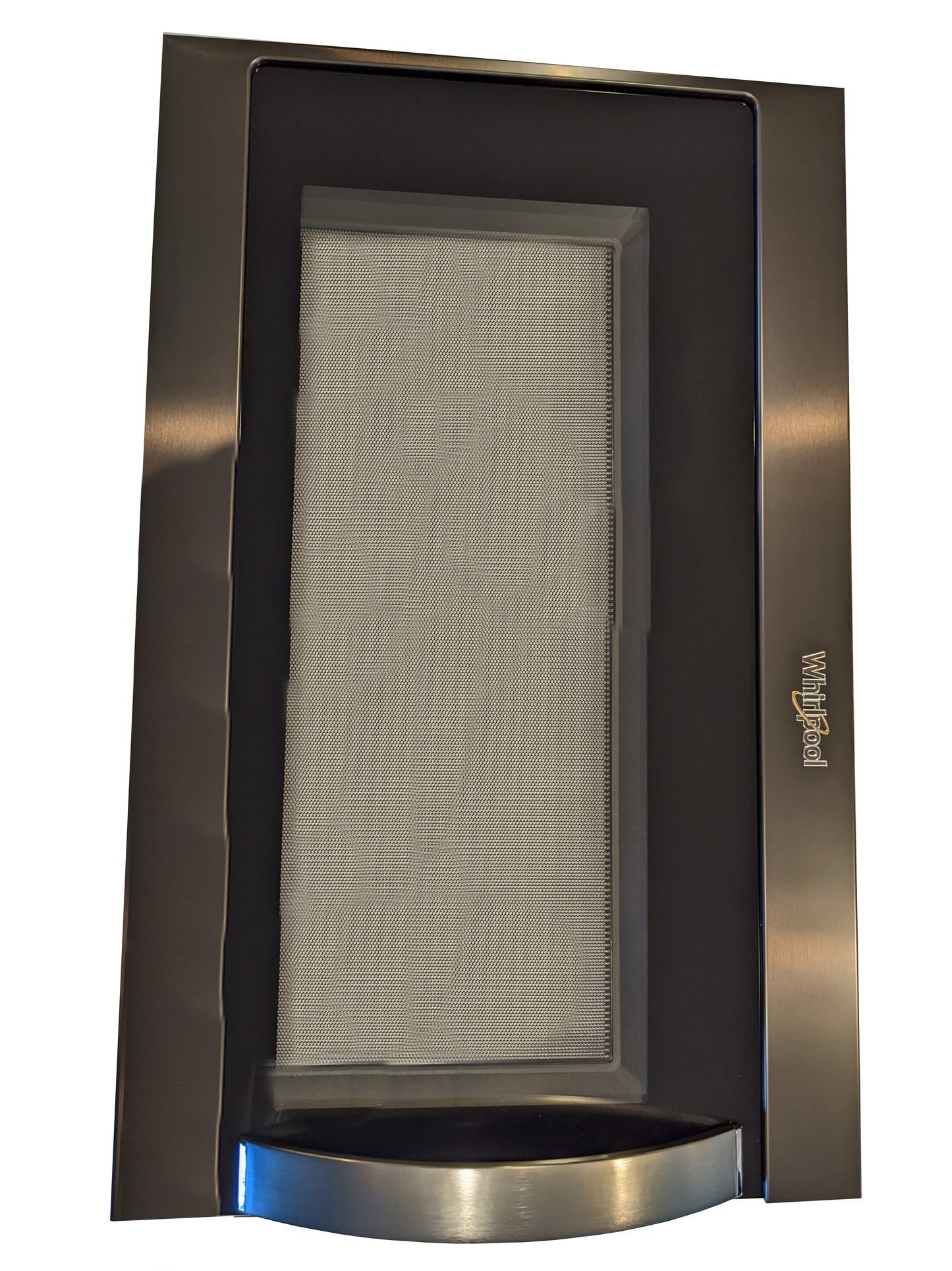 Whirlpool Part# W11117587 Microwave Door Assembly - Black Stainless (OEM)