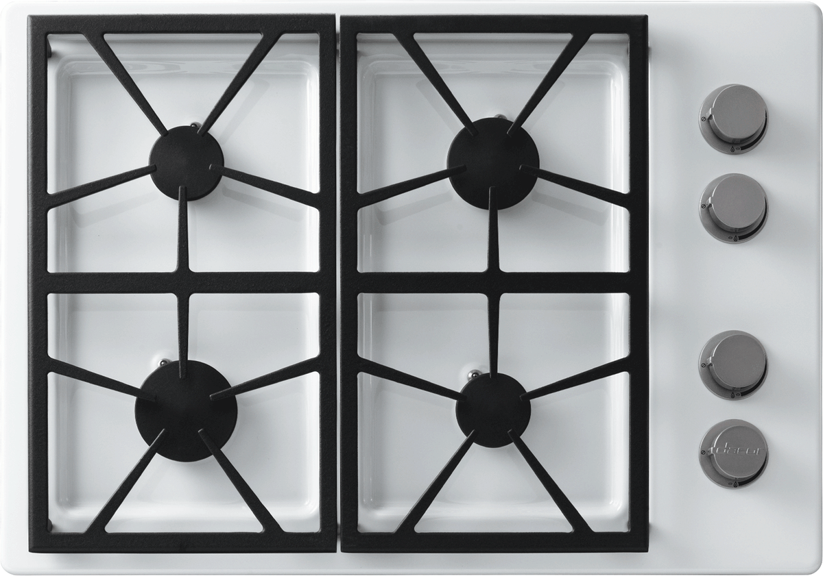 Dacor DTCT304GW/NG 30 Inch Gas Cooktop with Perma-Flame Technology