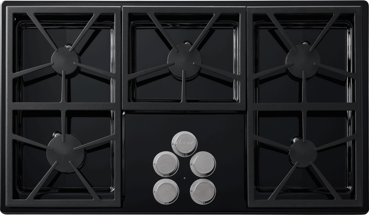Dacor DTCT365GB/NG 36 Inch Gas Cooktop with 5 Sealed Burners