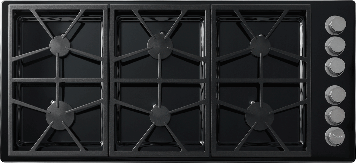 Dacor DTCT466GB/NG 46 Inch Gas Cooktop with 6 Sealed Burners