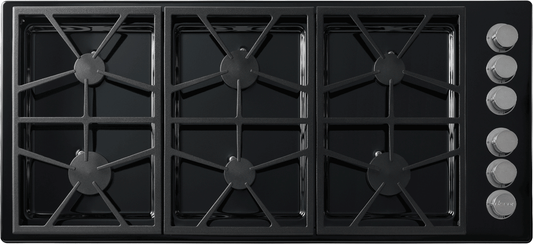 Dacor DTCT466GB/NG 46 Inch Gas Cooktop with 6 Sealed Burners
