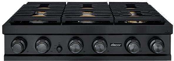 Dacor DTT36M876AM 36 Inch Smart Rangetop with 6 Sealed Burners