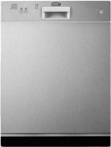Blomberg 7690049542 Full Console Dishwasher with 4 Wash Programs, 12 Place Settings, Adjustable Upper Rack - Dw2432Ss