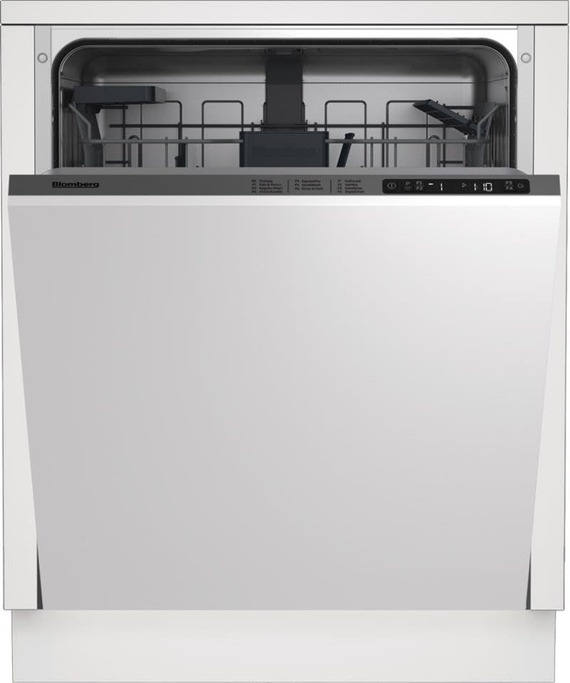Blomberg 7658269577 24 Inch Fully Integrated Built In Dishwasher with 14 Place Settings, 6 Wash Cycles, 48 dBA Silence Level - Dw51600Fbi