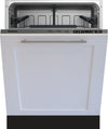 Blomberg 7610459542 Fully Integrated Dishwasher with Smart FOLD Folding Tines, FlexiRack Adjustable Upper Rack - Dw55502Fbi